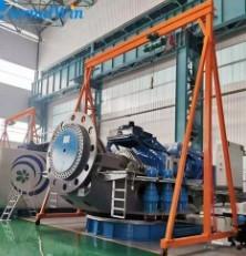 Industrial Electric Gantry Crane Heavy Duty 3t~5t Customized
