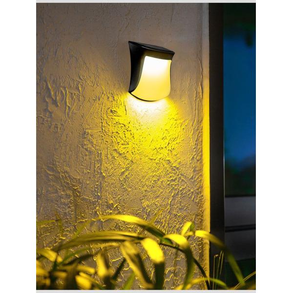 ABS Solar Light For Garden 1- Waterproof Outdoor Courtyard Fence Home Garden Decoration