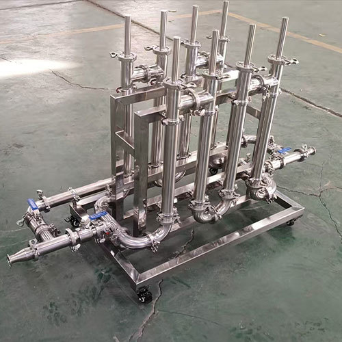 Intelligent Liquid Magnetic Separators Pipeline Iron Remover PLC Automatic Control