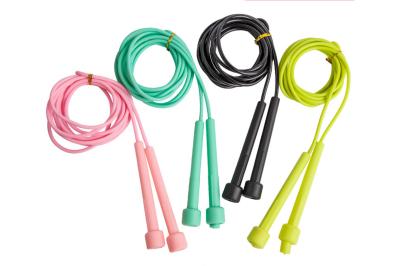 Customizable Adjustable 4.3mm Fitness Jump Ropes Kids Pp Pvc Material