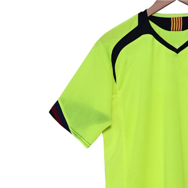 Away Retro Fan Football Shirts Ronaldinho Era Classic for Barcelona 2005-2006 Season