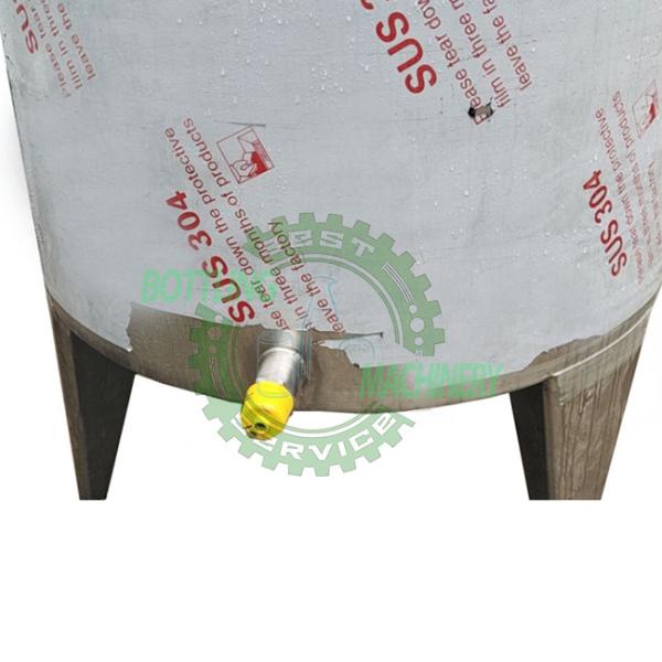 3 Layer Thermal Oil Heat Blending Tank For Carbonated Drink Filling Line