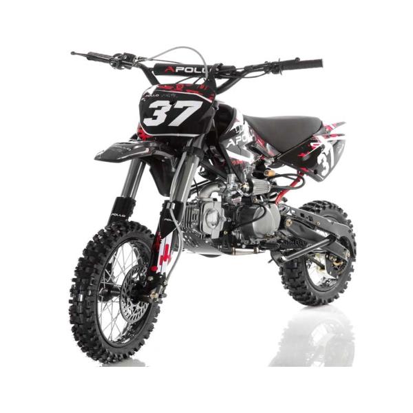 Air Cooled 125cc Mini Dirt Bike 4 Stroke Single Cylinder Manual Clutch Front And Rear Disc Brake