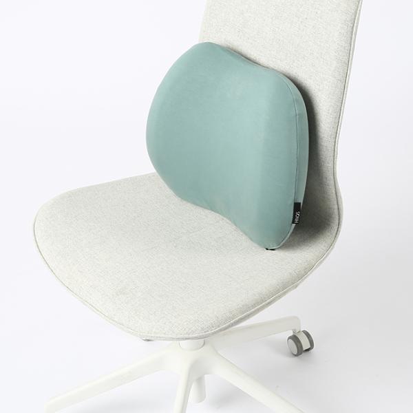 Contour Memory Foam Lumbar Support Back Cushion For Soothe Back Improve Posture