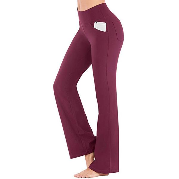 High Waisted Fitness Xxl Leggings For Women Polyester Spandex  Material
