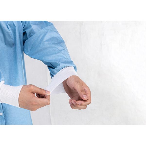 Pulp Spunlace Nonwoven Fabric XL Disposable Patient Gowns