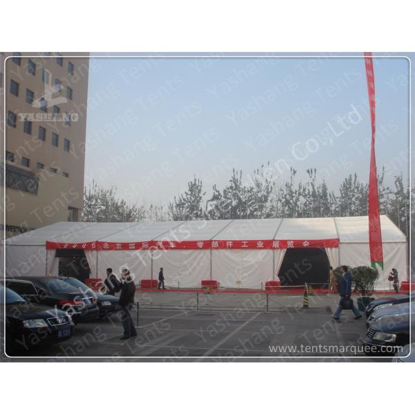 Outdoor Exhibition 20X30 Tent Rental Clear Span Marquee Fabric Covered Structures