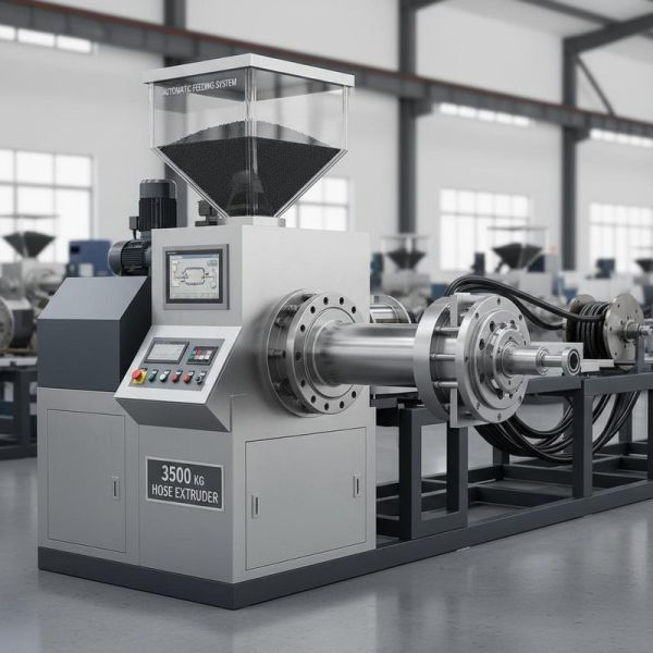 Rubber Extruder Technology Enabling Smooth Rubber Material Flow With Customizable Parameters For Diverse Industrial Uses