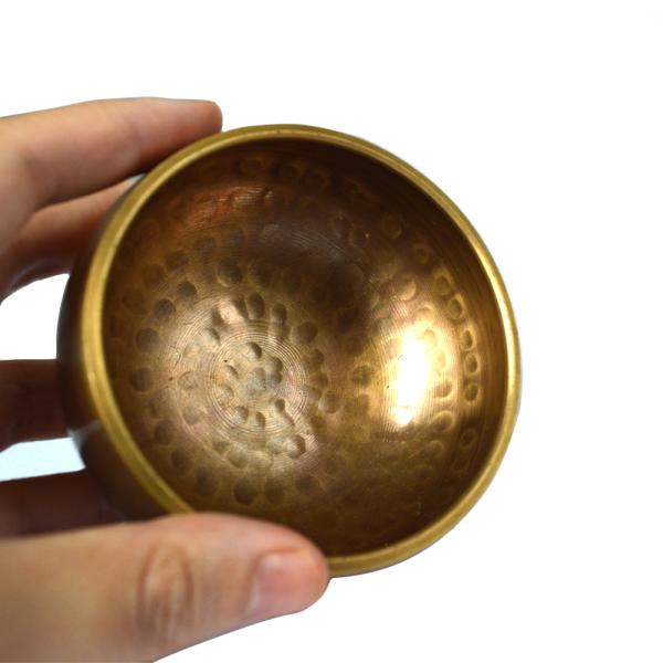 Cooper Material Nepal Chakra Gold Yoga Meditation Tibetan Custom Singing Bowl Set for Sound Therapy