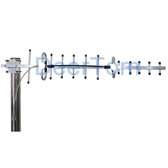800-1880MHz Dual Band Yagi Antenna Outdoor Directional 10dBi GSM Antena N Connector