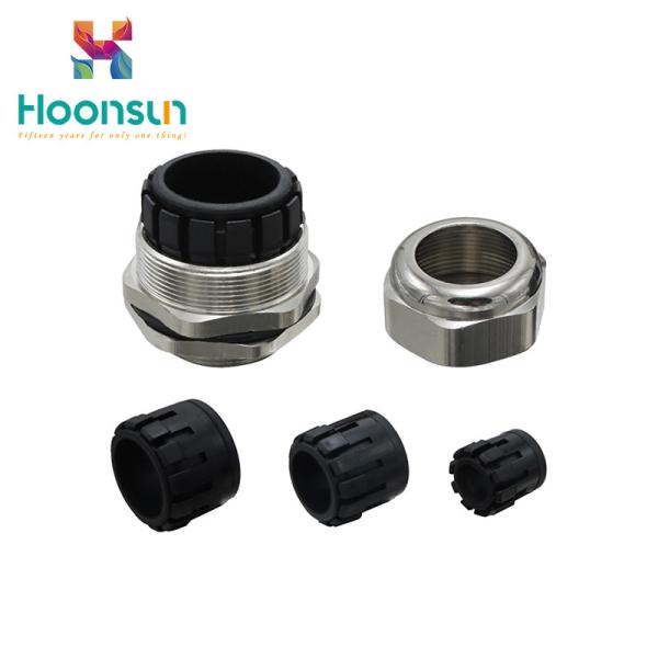 Strengthened Type Waterproof Cable Connector Electroplating Surface For Electrical Box