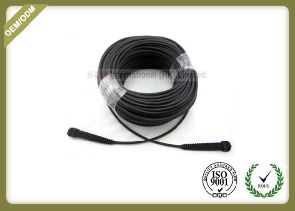 NSN boot LC duplex Fiber Optic Jumper NSN-NSN LSZH 7.0mm diameter