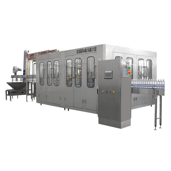 0.5l 2000BPH Monoblock Bottle Filling Machine Mango Juice Packing Machine