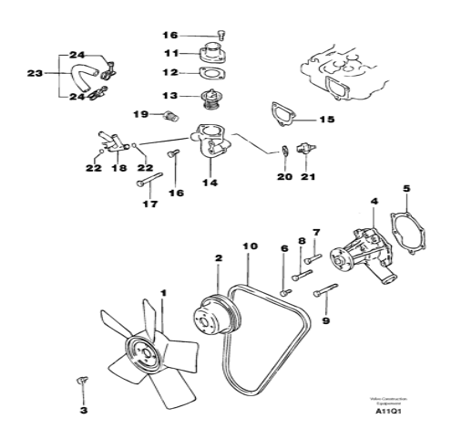 PJ7410752 7410752 Thermo contactam o sensor para a máquina escavadora Electric Parts de Vo-lvo EC15