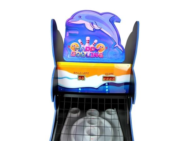 Indoor Kids Arcade Machine / Electronic Amusement Happy Bowling Sports Game Machine