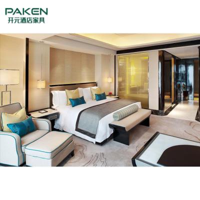 Matt Finish Hotel Bedroom Furniture Set