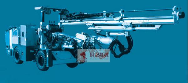 Electric Hydraulic Rock Jumbo Mining Equipment For Borehole 0.8 - 2 M / Min Speed