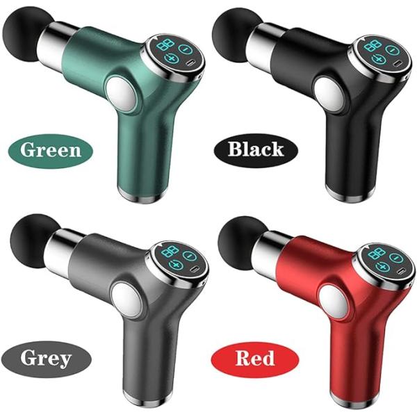 High Frequency Portable Mini Massage Gun for Deep Tissue Massage 4 Color Choices