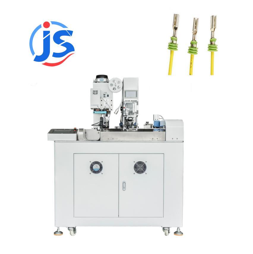 Fully Automatic Wire Stripping and Soldering Machine with Triple Online Inspection, 2500-2800PCS/H Capacity, and Touch Screen Parameter Setting
