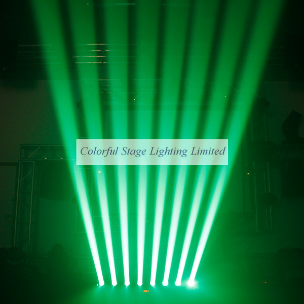 8x10W RGBW Quad color Cree Moving Beam Wash Bar