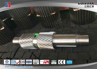 Alloy Steel Transmission Gear Shaft Forging 4000T Open Die Hydropress