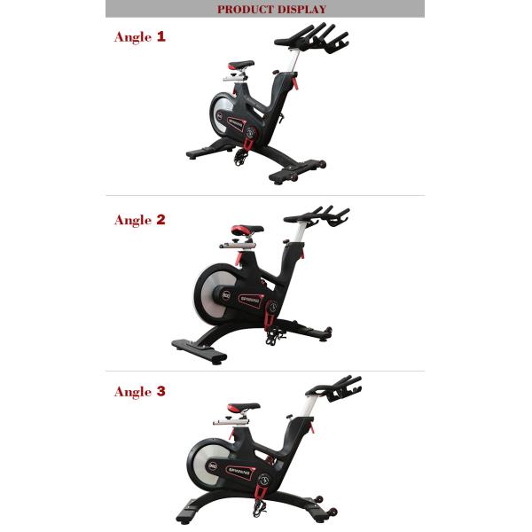 Professional Magnetic Gym Spin Bike Commercial Grade Fitness Equipment