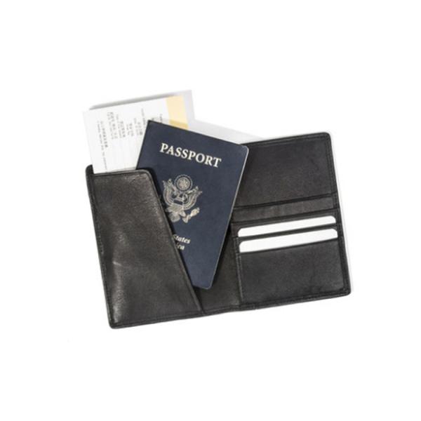 Leather passport holder multi-card passport collection protection cover bag