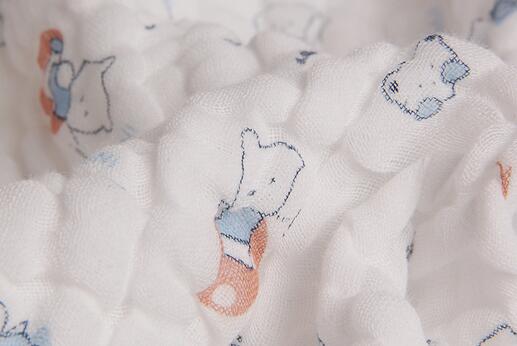 Baby face towel 6 layer 100% cotton washing gauze baby bibs handkerchief 30x30cm