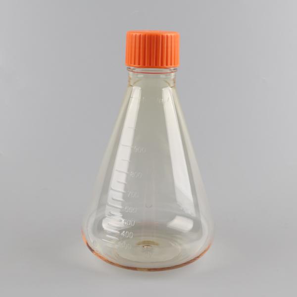 Стерильный поликарбонат склянки 1000ml пластиковый Erlenmeyer