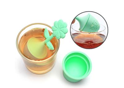 Flower Shape Silicone Tea Infuser Loose Leaf Tea Filter 11.5x5.5x5.5cm
