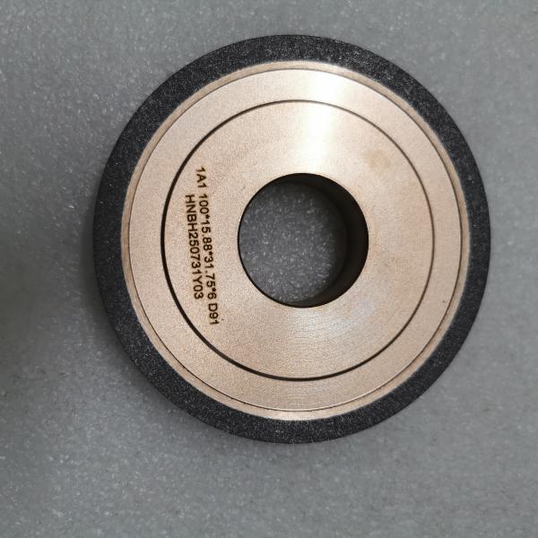 1A1 100*15.88*31.75*6mm D91 Resin And Metal Hybrid Bond  Diamond Grinding Wheel  Higher Efficiency Longer Life