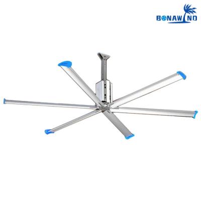 1400m2 de cobertura HVLS Ventilador de teto industrial IP55 Nível de proteção