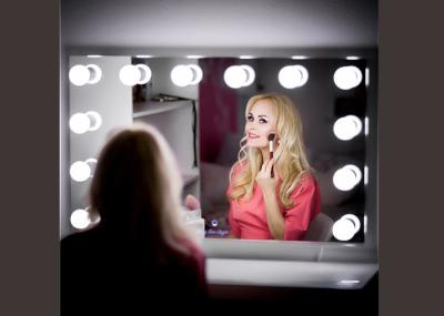 Warm White LED Makeup Vanity Lights Kit 4 Button Dimming USB Cable Length 1.5 Meters