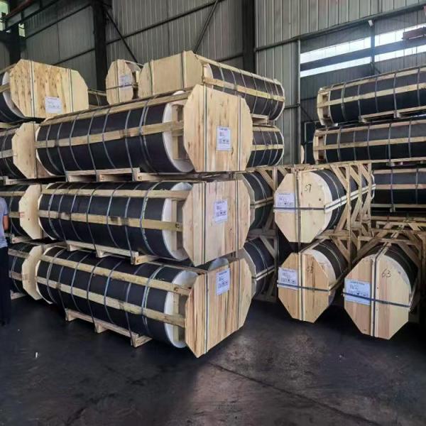 Ультравысокопроизводительный электрод из графита печи длиной 500 - 900 мм