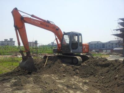 Ano 2001 da máquina escavadora EX120-5 de Hitachi da mão da esteira rolante segunda com 3 anos de garantia