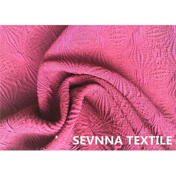 Dyed Colors Recycled Polyester Fabric DTM Weft Knitted Sustainable 2 Way Stretch