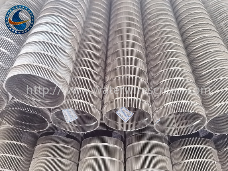 Sus304 корзины прессы винта сетчатого фильтра провода профиля 80mm OD v