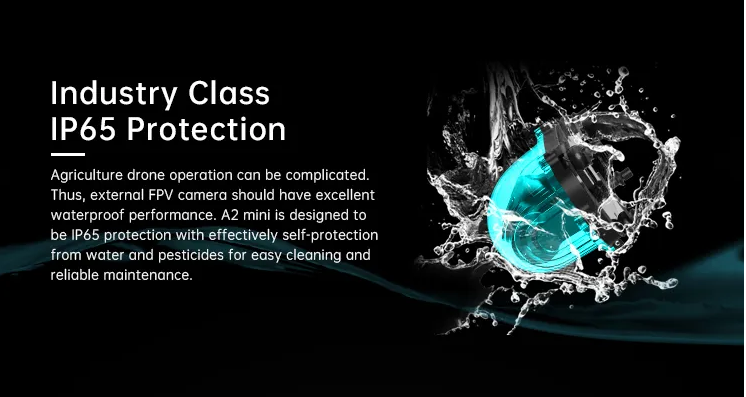 SIYI A2 Mini Camera Super Wide Angle FPV Gimbal 1080 Starlight Night Vision Industrial Grade Three Guard Inverted Mode Camera