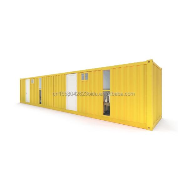20ft Design Mobile Shipping 40ft Container 4 Bedroom Residential Mini Lounge Hotel and Customized Color for Hotel Sale