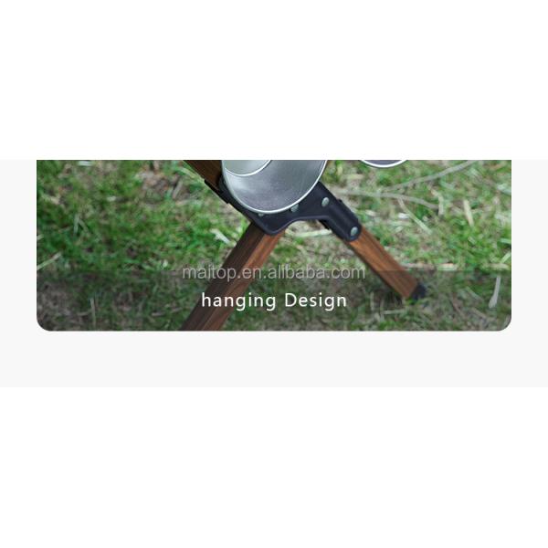 Lightweight Aluminum Folding Camping Table 120cm 30kg Load