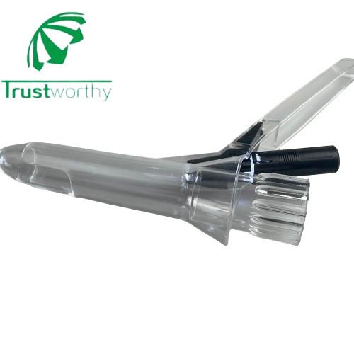 Clear Plastic Disposable Lighted Anoscope EOS Sterilized