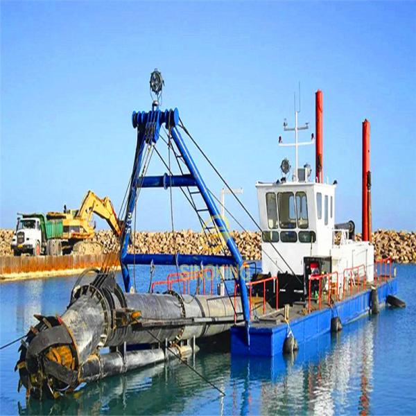 Rexroth Hydraulic Pump River Sand Dredger with Cumins Engine