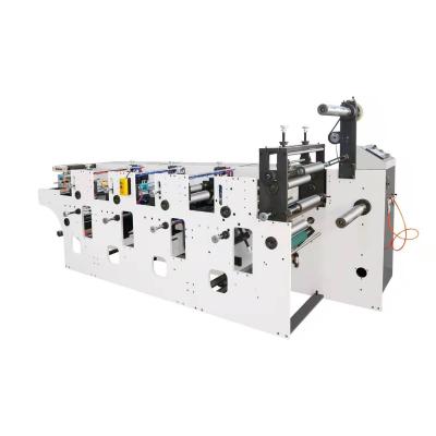 4 Color 600mm Non Woven Bag Printing Machine With Auto Tension Conrtol