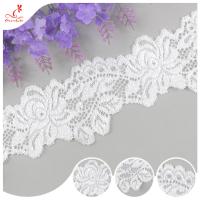 Guarnição solúvel em água branca do laço da flor 2CM para o fato, artesanato