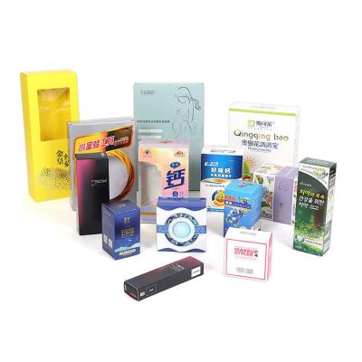 Commande personnalisée Logo personnalisé Emballage au détail Cartons pliants pour crème faciale cosmétique