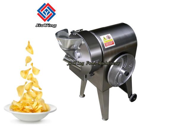 Multifunctional Vegetable Processing Equipment / Potato Chips Cutter Strip French Fries Making Machine