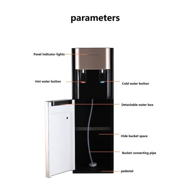 Home Office Tea Bar Silent Heating And Cooling Dual-Purpose Water Dispenser for Hotel