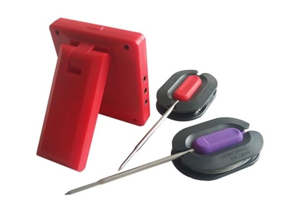 Max 6 Probes Grilling Bluetooth Food Thermometer Wireless Remote With Two Channel