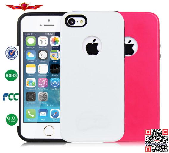 New Arrival 100% Qualify Colorful PU Flip Leather Cover Cases For Iphone 5 5S Fashion