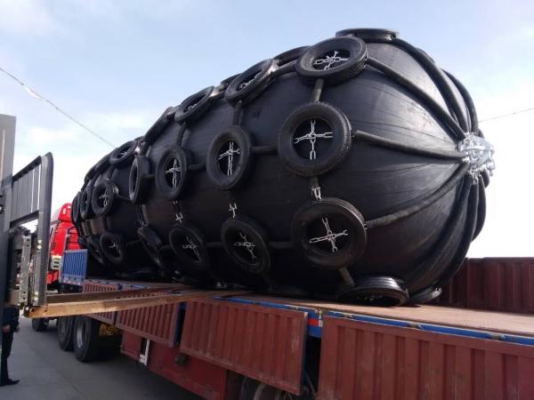 Redes da corda que flutuam o tipo pneumático para-choque de Marine Fender d dos para-choques de borracha pneumáticos
